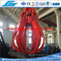 8cbm Electrical Hydraulic Orange Peel Grab Bucket